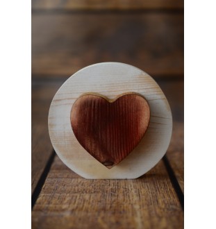 Vizsla, Hungarian Short-haired Pointer - wooden LOVE sign, interior decoration with a dog, charming ornament for the shelf by Art-Dog brand