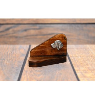 Vizsla, Hungarian Short-haired Pointer - wooden candle holder with a dog, tealight holder, a memorial place for a dog by Art-Dog brand