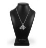 Vizsla, Braque hongrois à poil court - un collier avec un chien, un pendentif de chien sur une chaîne en argent, un bijou unique de la marque Art-Dog