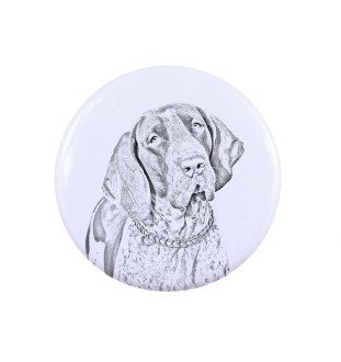 Italienischer Vorstehhund, Bracco Italiano - Damen Schmuck mit dem Bild eines Hundes, handgefertigtes Produkt, Möglichkeit, Ihr eigenes Foto hinzuzufügen, Marke Art-Dog