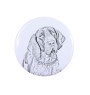 Italian Pointing Dog, Bracco Italiano, Italian Pointer - pin with your dog, add your own photo, Art-Dog brand