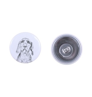 Vizsla, Hungarian Short-haired Pointer - unique dog earrings, your pet on a keychain, Art-Dog's own brand