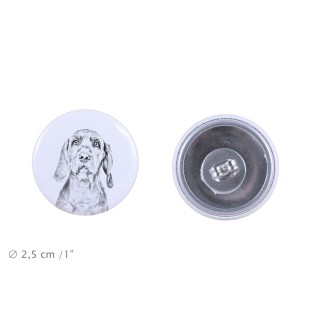 Vizsla, Kurzhaarige Ungarische Vorstehhund, Magyar Vizsla Kurzhaar - einzigartige Hund-Ohrringe, Ihr Haustier als Schlüsselanhänger, Eigenmarke Art-Dog