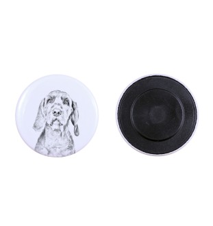 Vizsla, Hungarian Short-haired Pointer - magnet with a dog's pupil, exceptionally light, strong magnet, handmade product by the Art-Dog brand