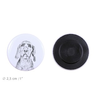 Vizsla, Hungarian Short-haired Pointer - magnet with a dog's pupil, exceptionally light, strong magnet, handmade product by the Art-Dog brand