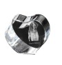 Italian Pointing Dog, Bracco Italiano, Italian Pointer - a photo of a dog in crystal, crystal heart, unique photo frame from the Art-Dog brand