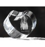 Italian Pointing Dog, Bracco Italiano, Italian Pointer - a photo of a dog in crystal, crystal heart, unique photo frame from the Art-Dog brand