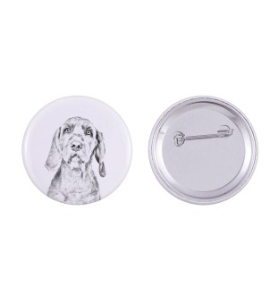 Vizsla, Hungarian Short-haired Pointer - pin with your dog, add your own photo, Art-Dog brand