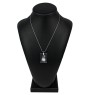 Braque italien - Pendentif en cristal avec chien, collier en argent avec photo, pendentif personnalisé par la marque Art-Dog