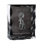 German Shorthaired Pointer - crystal with a picture of a dog, glass statuette with a picture, unique frame with a picture from Art-Dog brand