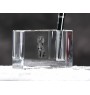 German Shorthaired Pointer - Pen stand, crystal organiser with dog photo, unique desk decoration by Art-Dog brand