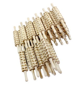 German Shorthaired Pointer - rolling pin for dough with a dog, patterned rolling pin for ceramics, a gift for a cook from the Art-Dog brand