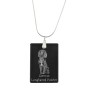 Braque allemand à poil court - Pendentif en cristal avec chien, collier en argent avec photo, pendentif personnalisé par la marque Art-Dog