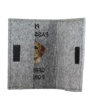 Chien d'arrêt allemand à poil dur, Braque allemand à poil dur - Porte passeport pour chien, porte document, cadeau pour le voyageur de la marque Art-Dog