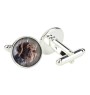 Chien d'arrêt allemand à poil dur, Braque allemand à poil dur - boutons de manchette, décoration de chemise, pendentif de chemise de la marque Art-Dog