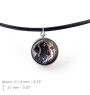 Chien d'arrêt allemand à poil dur, Braque allemand à poil dur - collier pendentif avec votre photo, fait main, bijoux de la marque Art-Dog