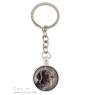 German Wirehaired Pointer - keychain in a box, own photo, keychain pendant from Art-Dog brand