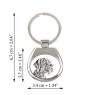 German Wirehaired Pointer I - keychain with a dog, keychain with a print, personalized pendant from the Art-Dog brand