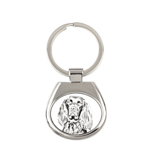 German Wirehaired Pointer - keychain with a dog, keychain with a print, personalized pendant from the Art-Dog brand