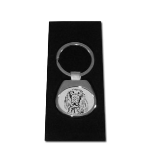 German Wirehaired Pointer - keychain with a dog, keychain with a print, personalized pendant from the Art-Dog brand