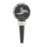 German Wirehaired Pointer - Crystal bottle stopper, unique wine stopper with photo, personalised gift for sommelier by Art-Dog brand
