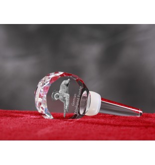 Wyżeł niemiecki szorstkowłosy grubszy stopper do wina z psem Art-Dog