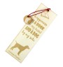 German Wirehaired Pointer - dog bookmark, personalized bookmark, dog gadget for Art-Dog brand readers