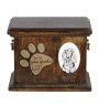 German Wirehaired Pointer - urn for dog ashes, personalized urn with a photo, dog photo urn by Art-Dog