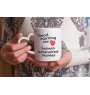 German Wirehaired Pointer - cup with a dog, adorable cup with a heart-shaped handle, universal gift from the Art-Dog brand