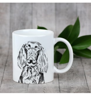 German Wirehaired Pointer I - cup with a dog, cup with a photo, personalized gift from the Art-Dog brand
