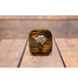 Chien d'arrêt allemand à poil dur, Braque allemand à poil dur - porte-clés, porte-clés avec chien pour les médailles, crochet pour les clés de la marque Art-Dog