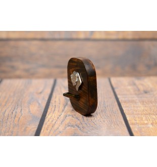 Deutsch Drahthaar - Leinenhalter, Hundemedaillehalter, Schlüsselhaken der Marke Art-Dog