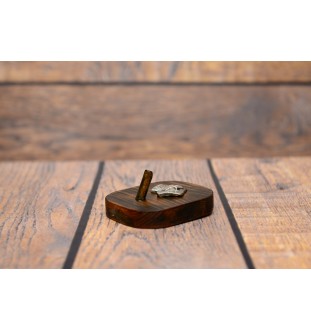 Chien d'arrêt allemand à poil dur, Braque allemand à poil dur - porte-clés, porte-clés avec chien pour les médailles, crochet pour les clés de la marque Art-Dog