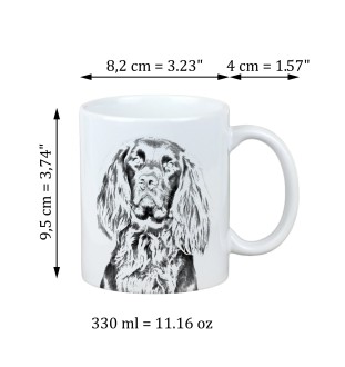 Deutsch Drahthaar I - Tasse mit Hund, entzückende Tasse mit Grafik, Geschenk mit Ihrem Foto von der Marke Art-Dog