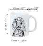 Deutsch Drahthaar I - Tasse mit Hund, fröhliche Tasse für Hundeliebhaber, personalisiertes Geschenk der Marke Art-Dog
