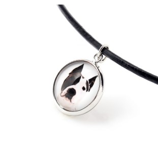 American Staffordshire Terrier, Amstaff - necklace pendant with your photo, handmade, handcrafted jewelry by Art-Dog brand