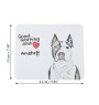 American Staffordshire Terrier, Amstaff - Mauspad mit Druck, personalisiertes Mauspad mit Hund, einzigartiges Gadget für Büroangestellte von Art-Dog.
