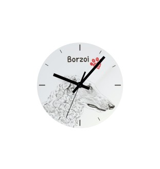 American Staffordshire Terrier, Amstaff, Am staff, Staff - horloge murale avec chien, horloge de table avec impression, décoration personnalisée de la maison de la marque Art-Dog