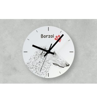 American Staffordshire Terrier, Amstaff, Am staff, Staff - horloge murale avec chien, horloge de table avec impression, décoration personnalisée de la maison de la marque Art-Dog