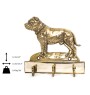 Amerykański Staffordshire terrier wieszak z mosiądzu Art-Dog