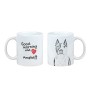 American Staffordshire Terrier, Amstaff - cup with a dog, cup with a photo, personalized gift from the Art-Dog brand