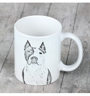 American Staffordshire Terrier, Amstaff, Am staff, Staff - tasse avec chien, tasse avec photo, cadeau personnalisé de la marque Art-Dog