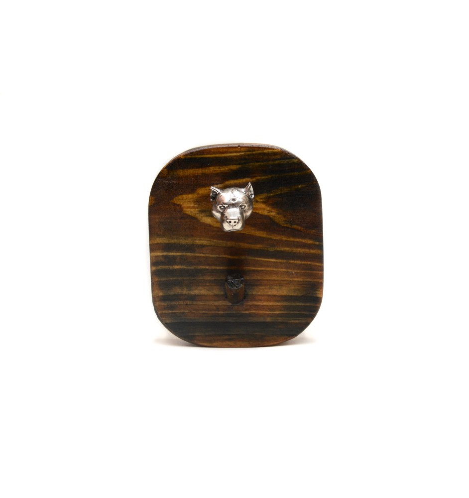 Amerykański Staffordshire terrier wieszak drewniany pojedynczy Art-Dog