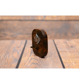 Amerykański Staffordshire terrier wieszak drewniany pojedynczy Art-Dog