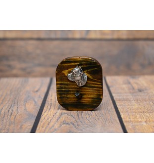 American Staffordshire Terrier, Amstaff II - leash hanger, medal hanger with dog, key hook from Art-Dog brand