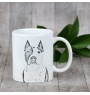 American Staffordshire Terrier, Amstaff - cup with a dog, cute cup with graphics, a gift with your photo from the Art-Dog brand