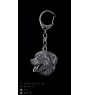 Bernese Mountain Dog, Berner Sennenhund - Silver-plated key ring with dog, handbag decoration, backpack pendant by Art-Dog brand