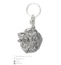 Bouvier bernois I - Pendentif chien argenté, décoration de sac à main, pendentif sac à dos par la marque Art-Dog