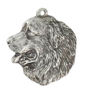 Berner Sennenhund, Dürrbächler, Bouvier bernois I - Versilberte Hund Anhänger, Handtasche Dekoration, Rucksack-Anhänger von Art-Dog Marke