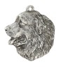 Bouvier bernois I - Pendentif chien argenté, décoration de sac à main, pendentif sac à dos par la marque Art-Dog